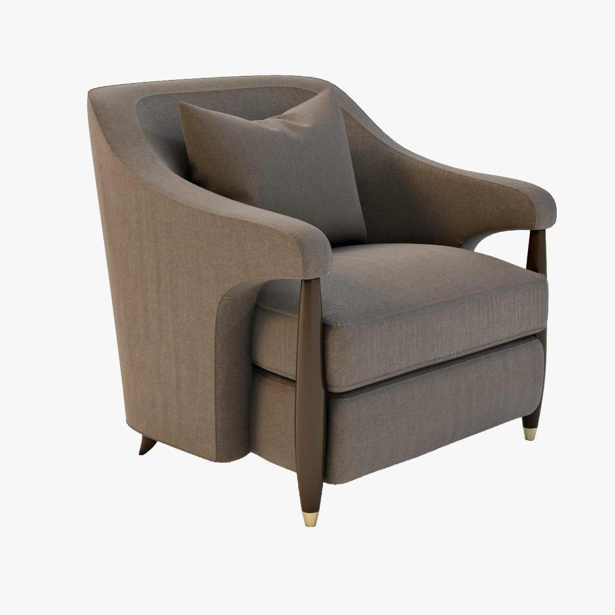 Baker Chair Collection 01 3D Model_07